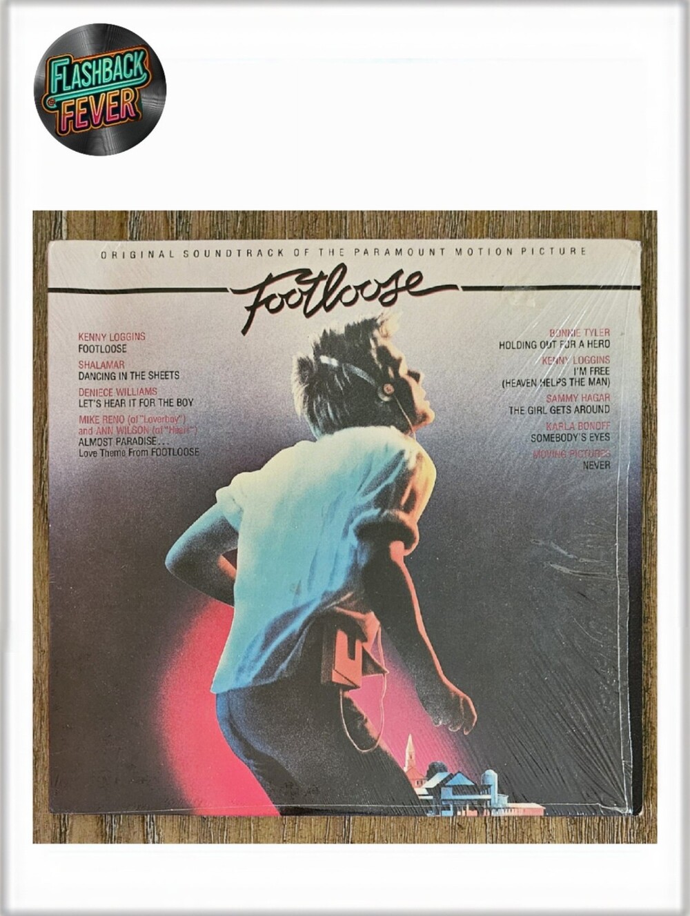FOOTLOOSE•(Original Motion Picture Soundtrack)•1984 US (#JS 39242) Pitman Press